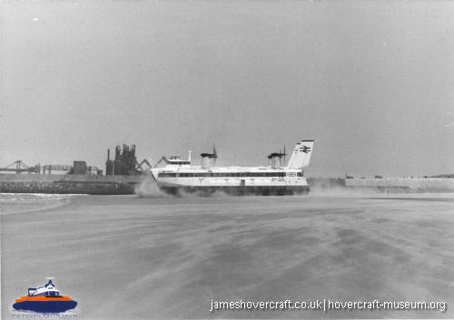 SRN4 prototype GH-2007 -  (credit: The <a href='http://www.hovercraft-museum.org/' target='_blank'>Hovercraft Museum Trust</a>).